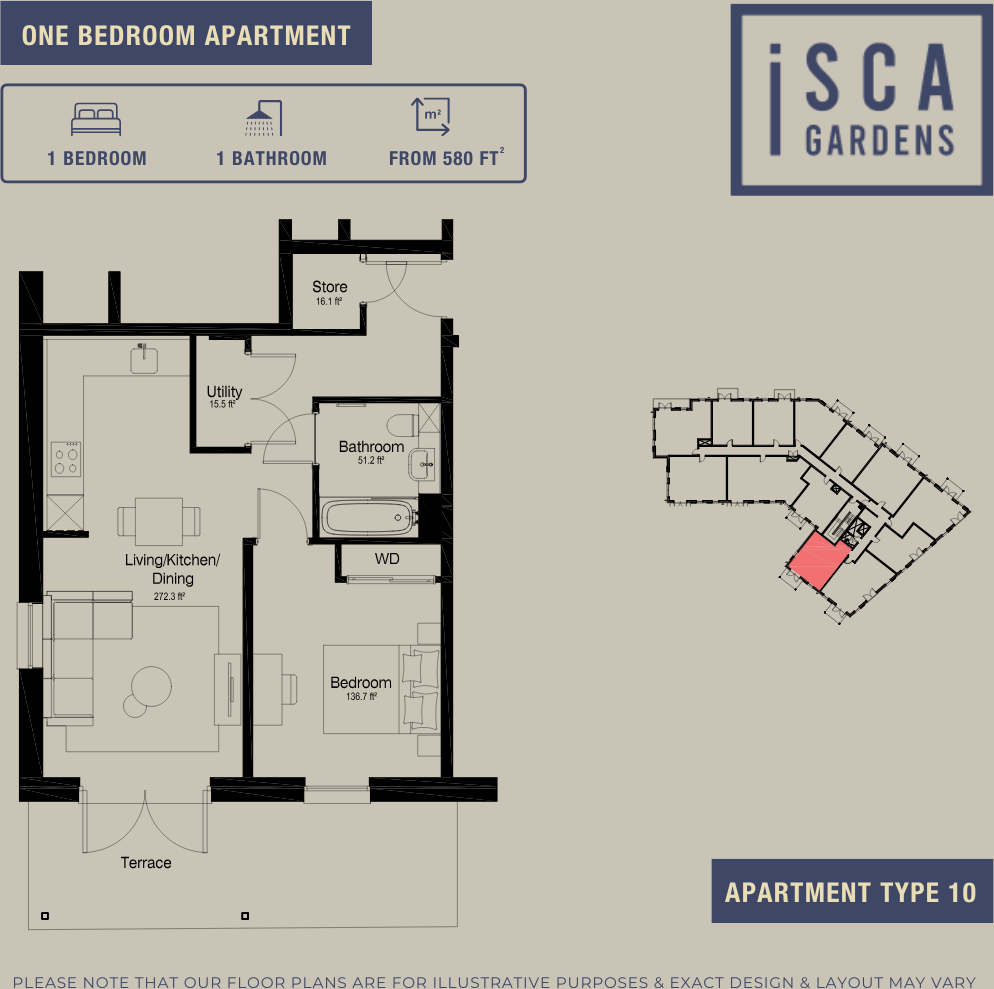 Isca Gardens, Vesta Boulevard, Exeter, Devon floorplan