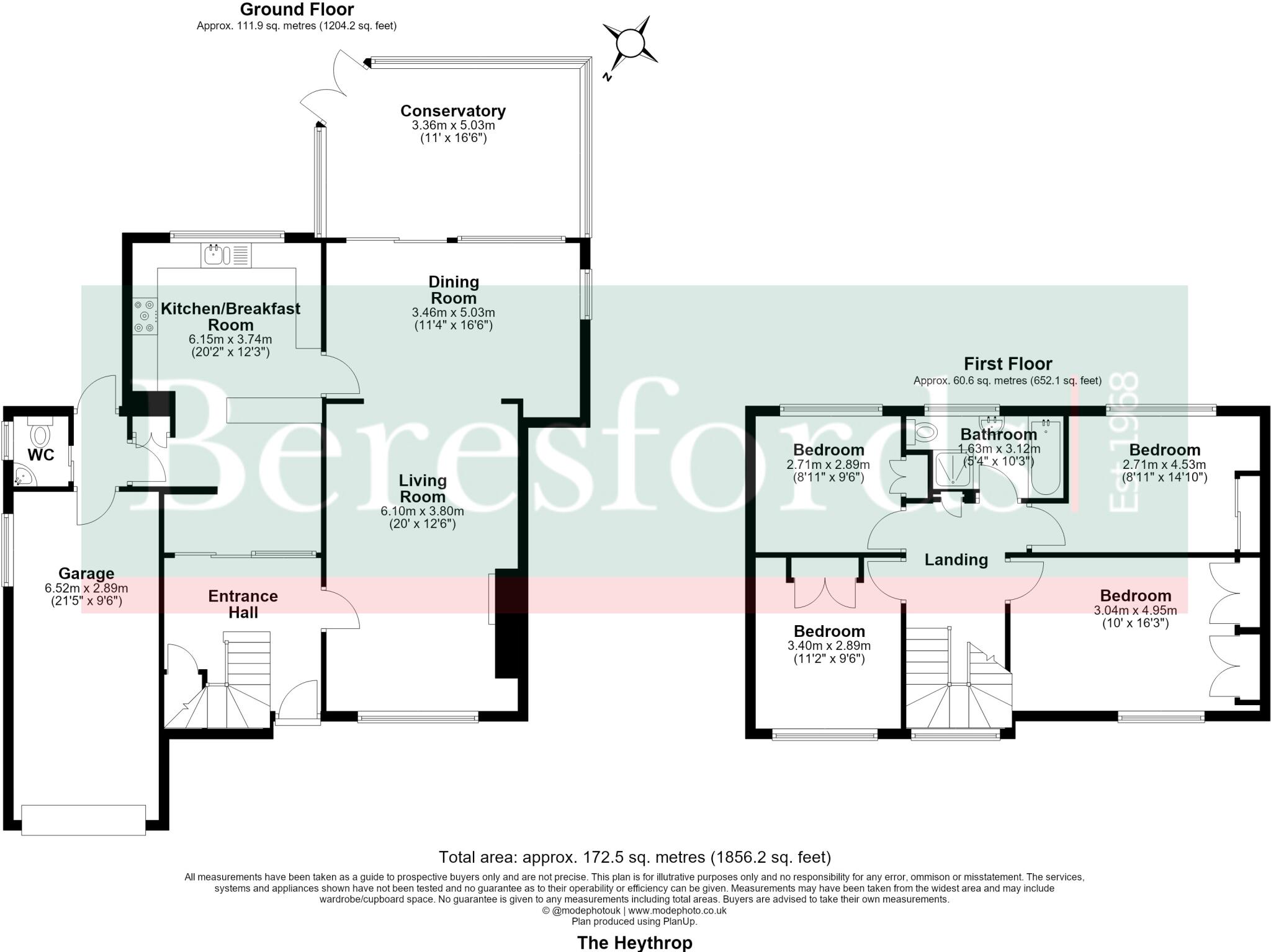 The Heythrop, Ingatestone, CM4 floorplan