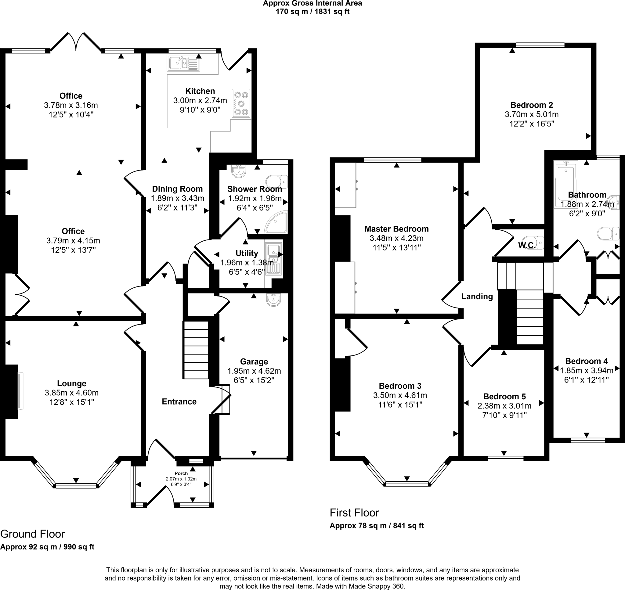 Gowland Avenue, Fenham, Newcastle upon Tyne, Tyne and Wear, NE4 9NE floorplan