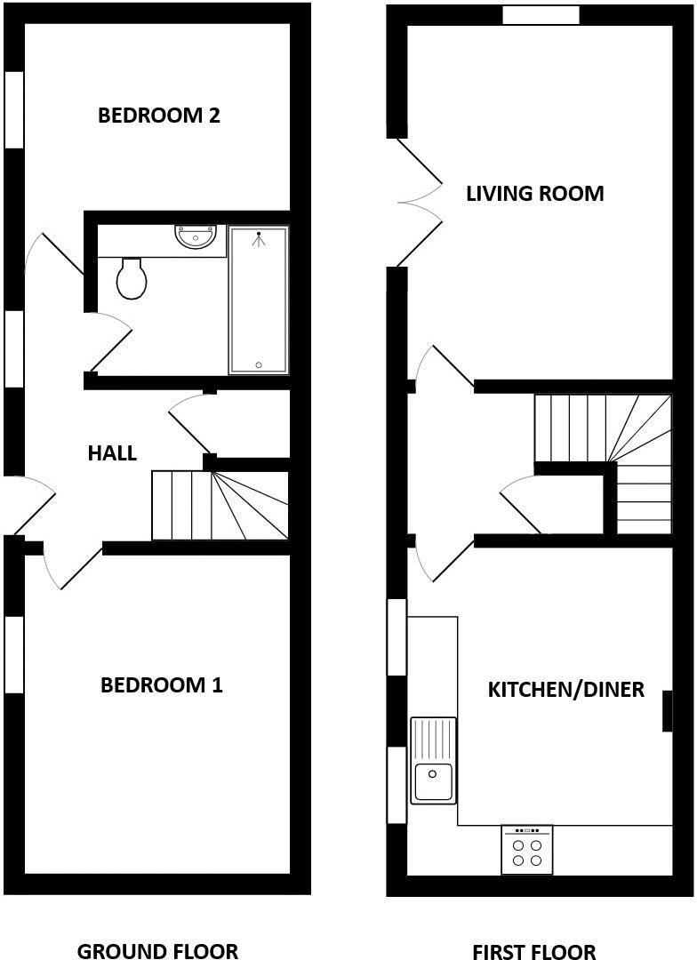 St Clares Mews, Felpham floorplan