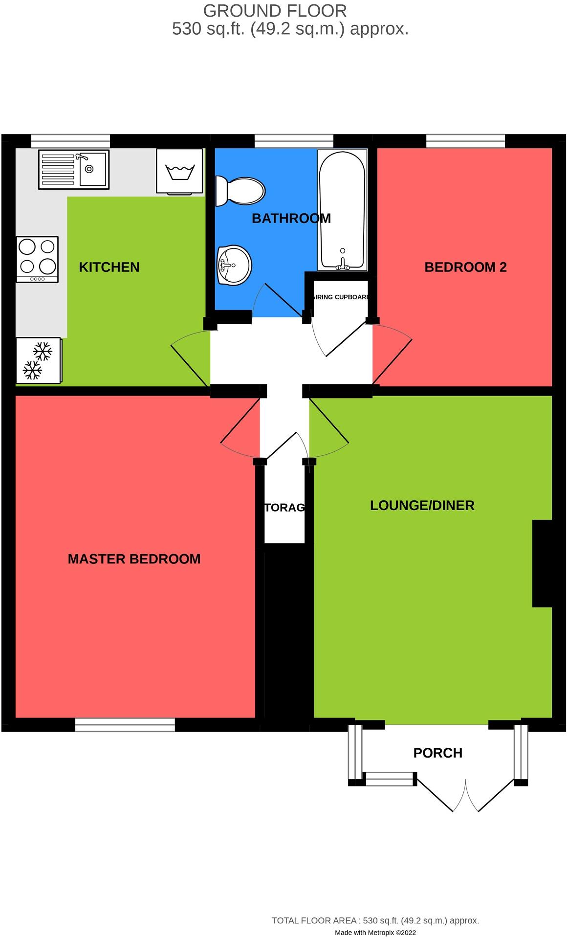 Ifton Terrace, Rogiet floorplan