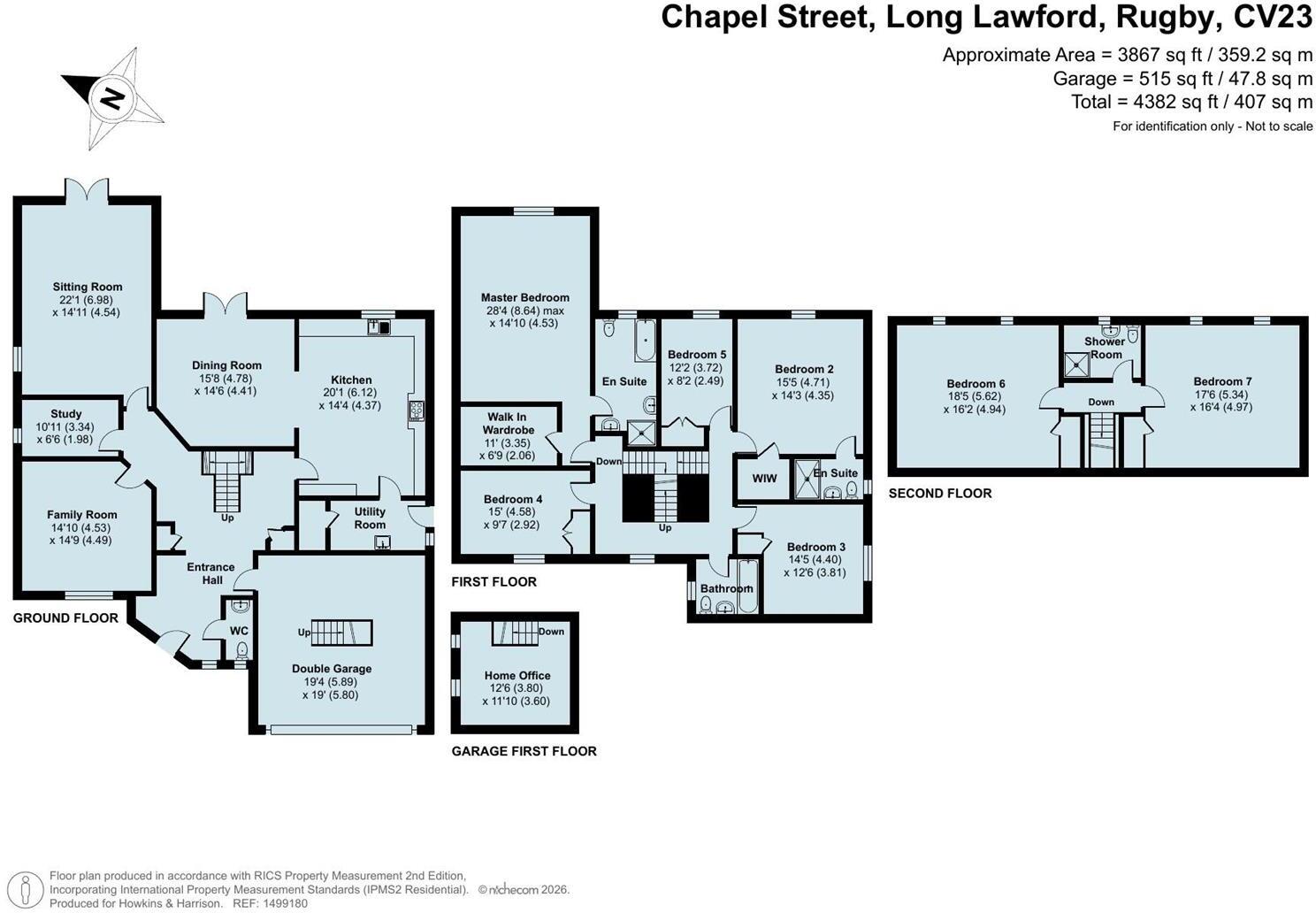 Chapel Street, Long Lawford, Rugby, CV23 floorplan