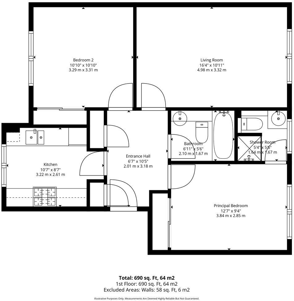 Knightswood Court, Anniesland, Glasgow, G13 floorplan