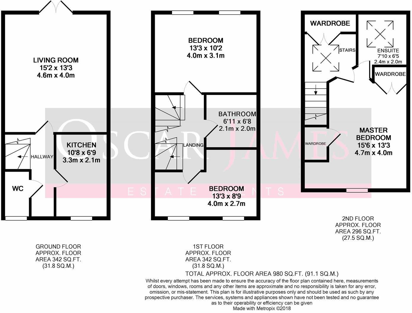 Coles Close, Burton Latimer, Kettering floorplan