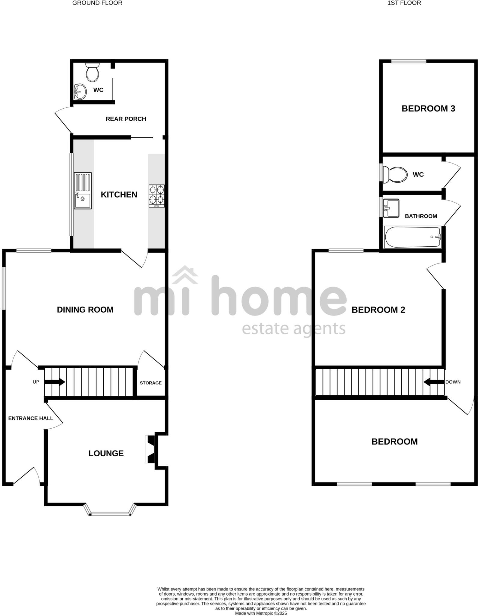Ribby Road, Wrea Green, Preston, PR4 floorplan
