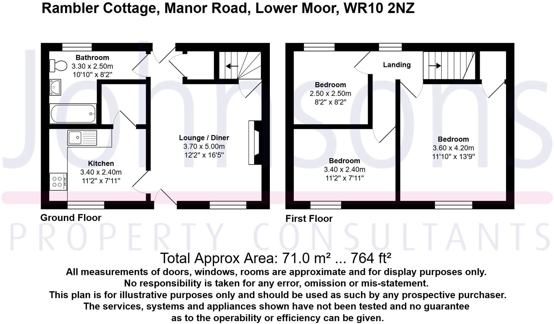 Manor Road, Lower Moor, WR10 floorplan