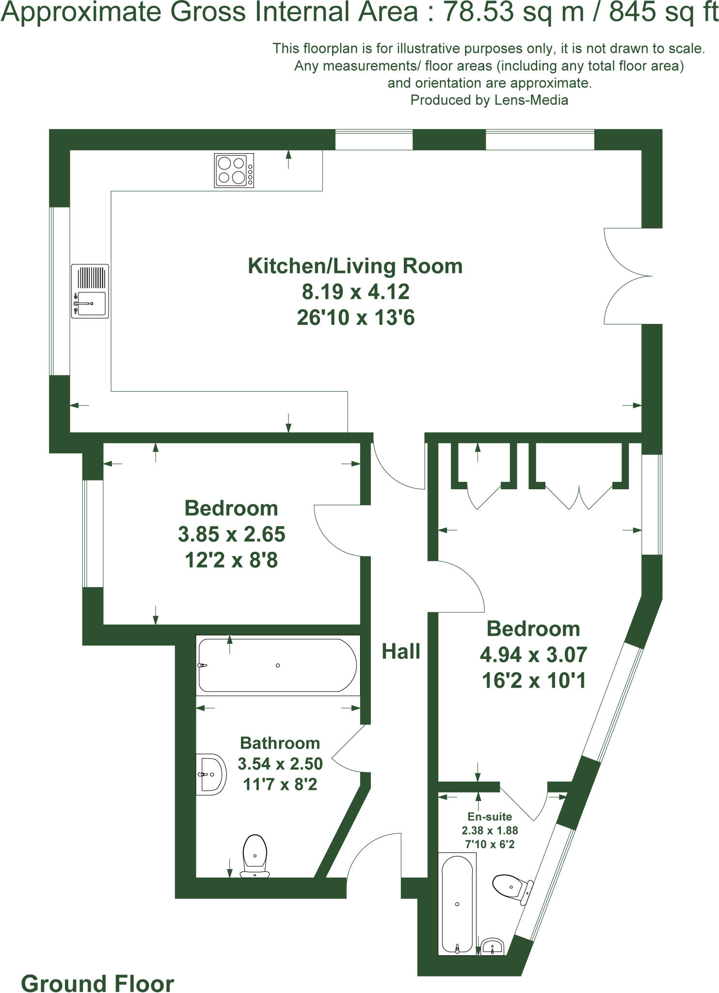 Sampson Close, Chorley, Lancashire floorplan