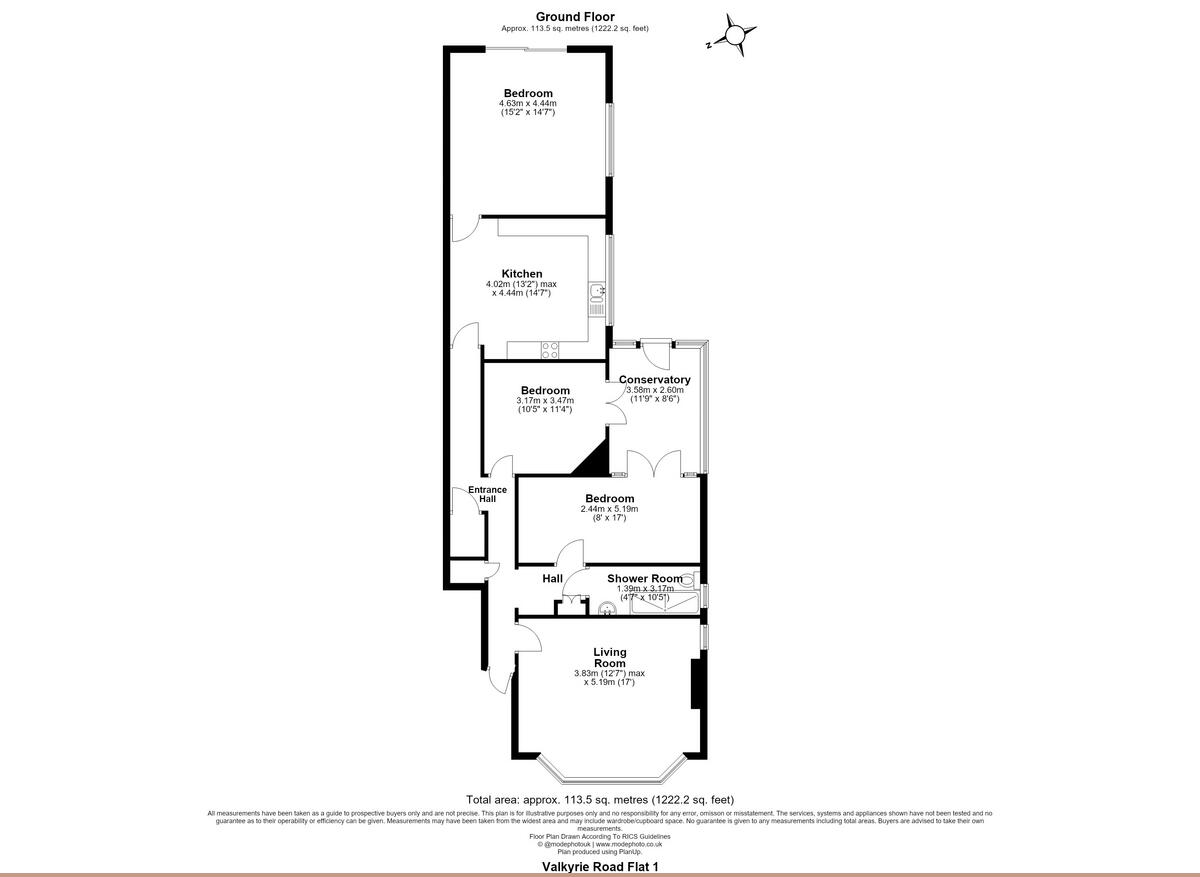 Valkyrie Road, Westcliff-on-Sea, SS0 floorplan