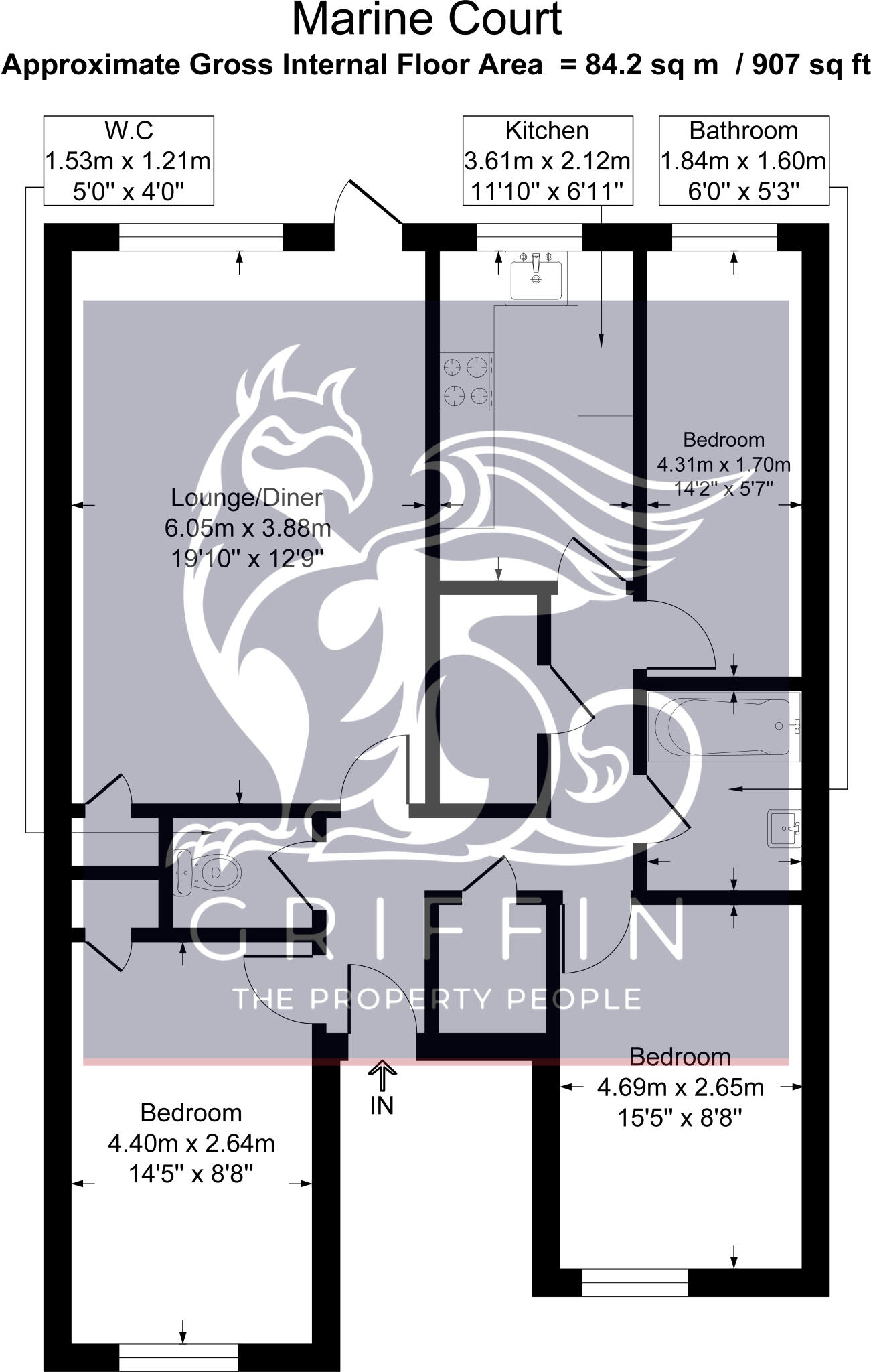 Centurion Way, Purfleet-On-Thames, RM19 floorplan