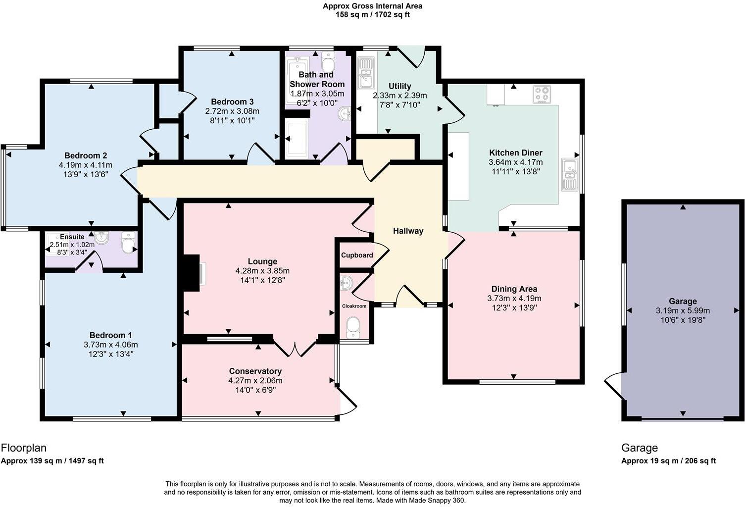 Waterloo Drive, Clun, Craven Arms floorplan