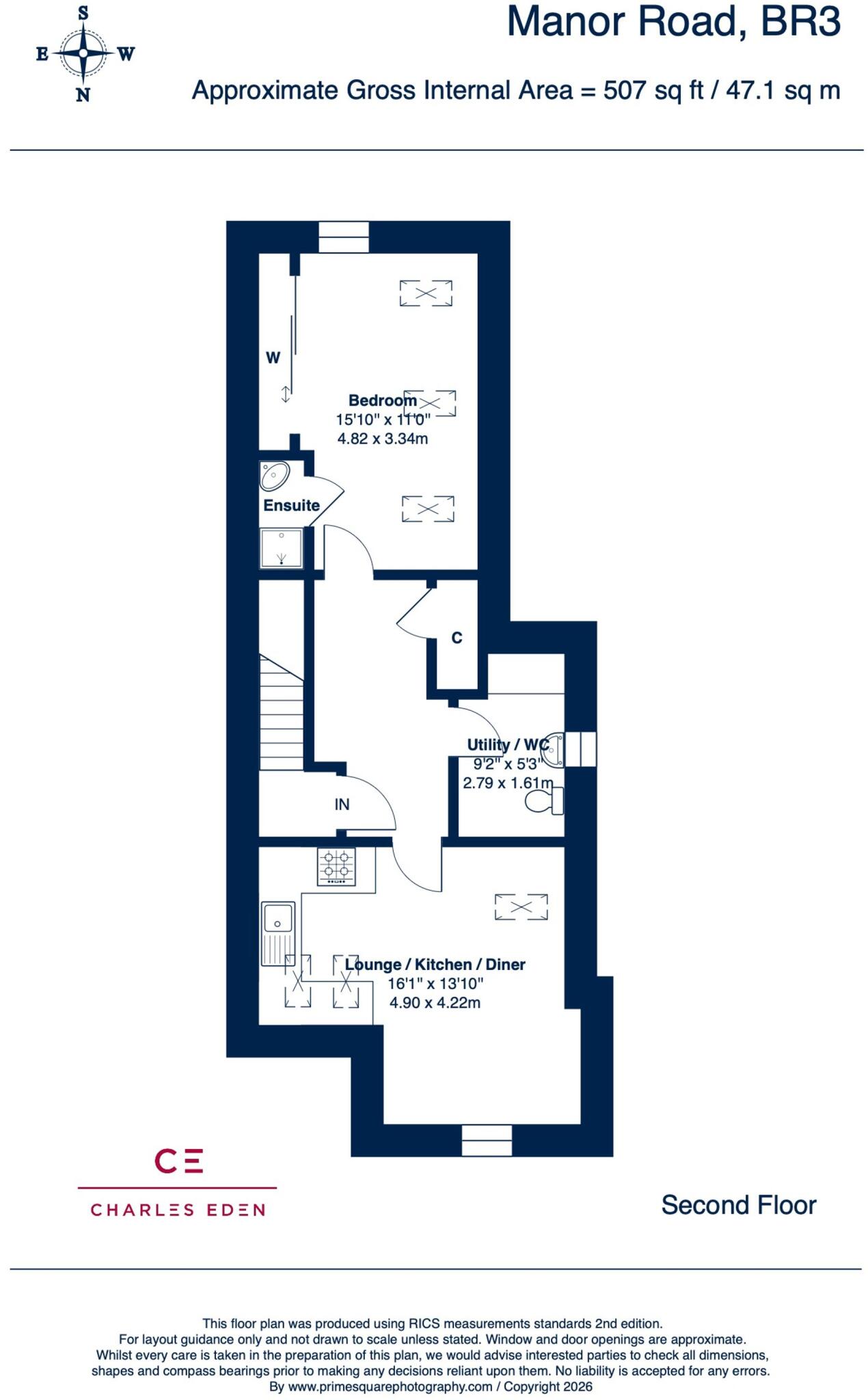 Manor Road, Beckenham, BR3 floorplan