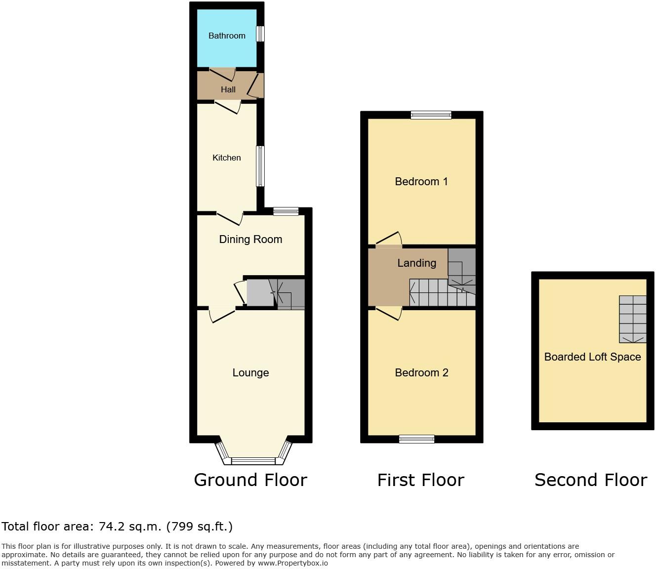 60 Lockhurst Lane, Longford, Coventry, West Midlands CV6 5PB floorplan