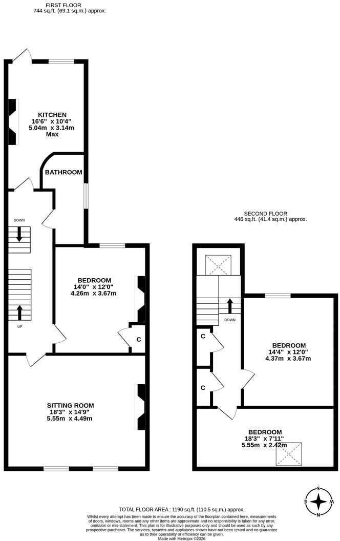 Holly Avenue, Jesmond, Newcastle Upon Tyne floorplan