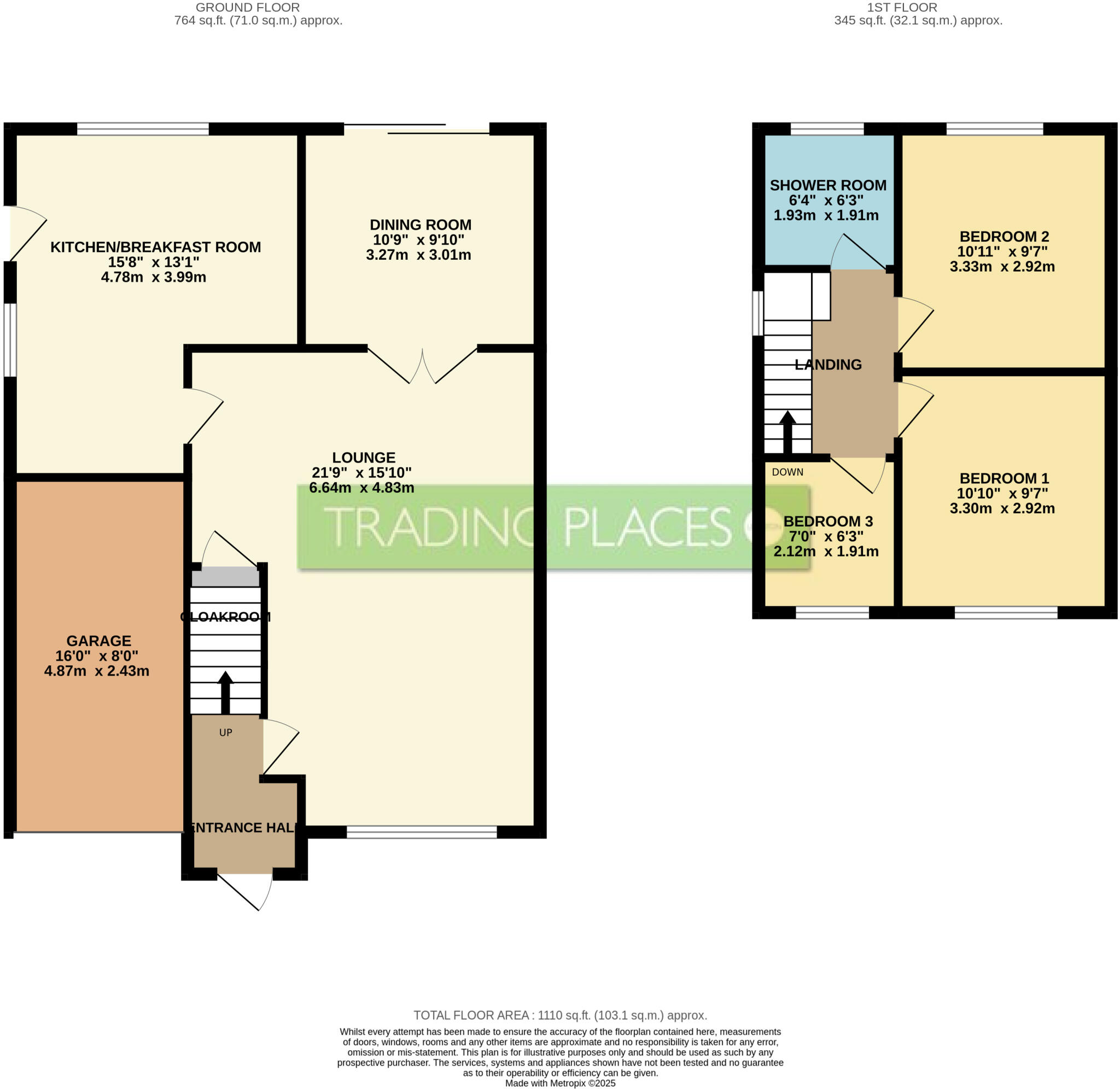 Southgate, Urmston, M41 floorplan