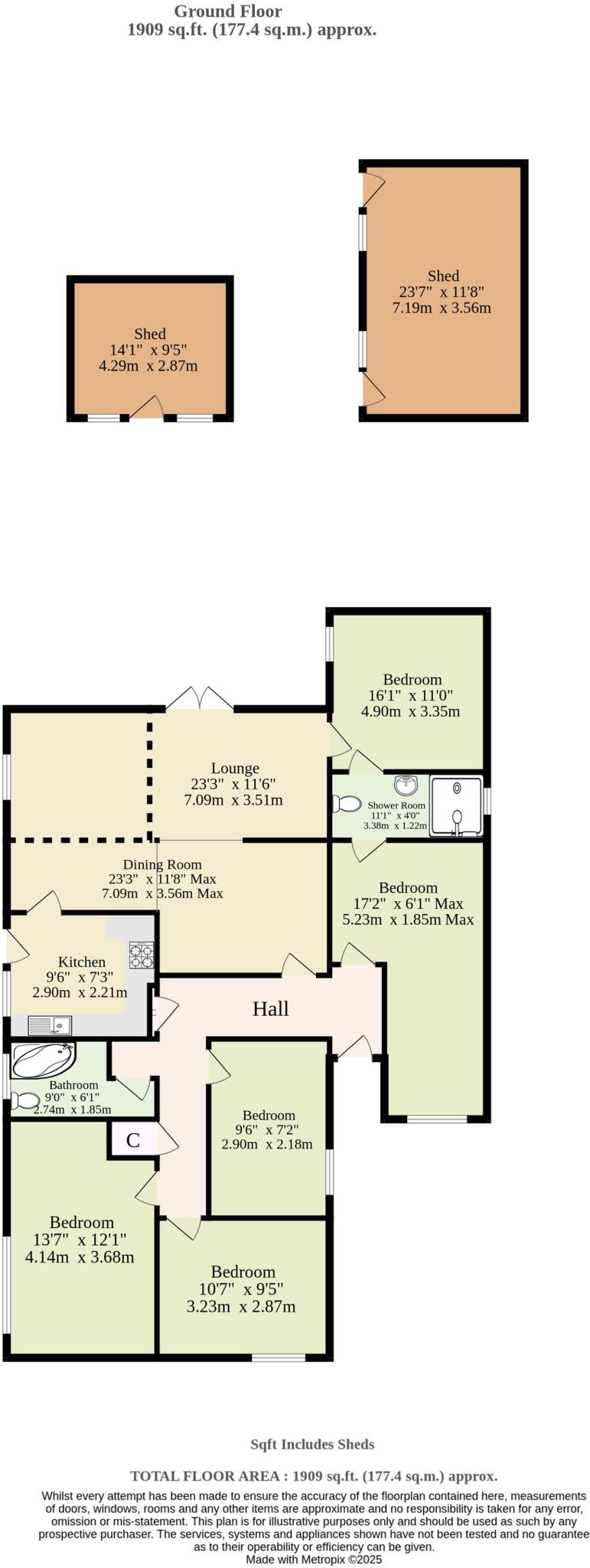 St. Walstans Road, Taverham floorplan