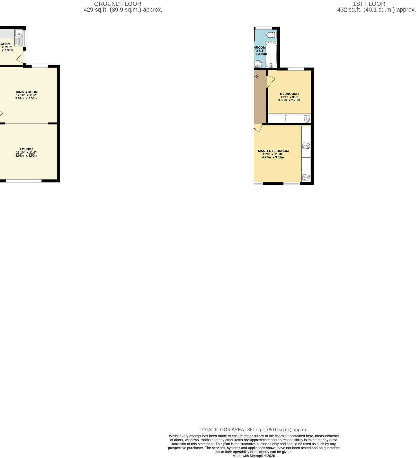 New Moss Road, Manchester, M44 floorplan