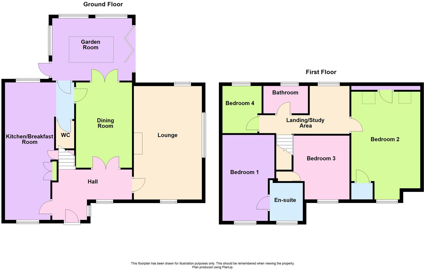 Snowden Close, Crowland floorplan