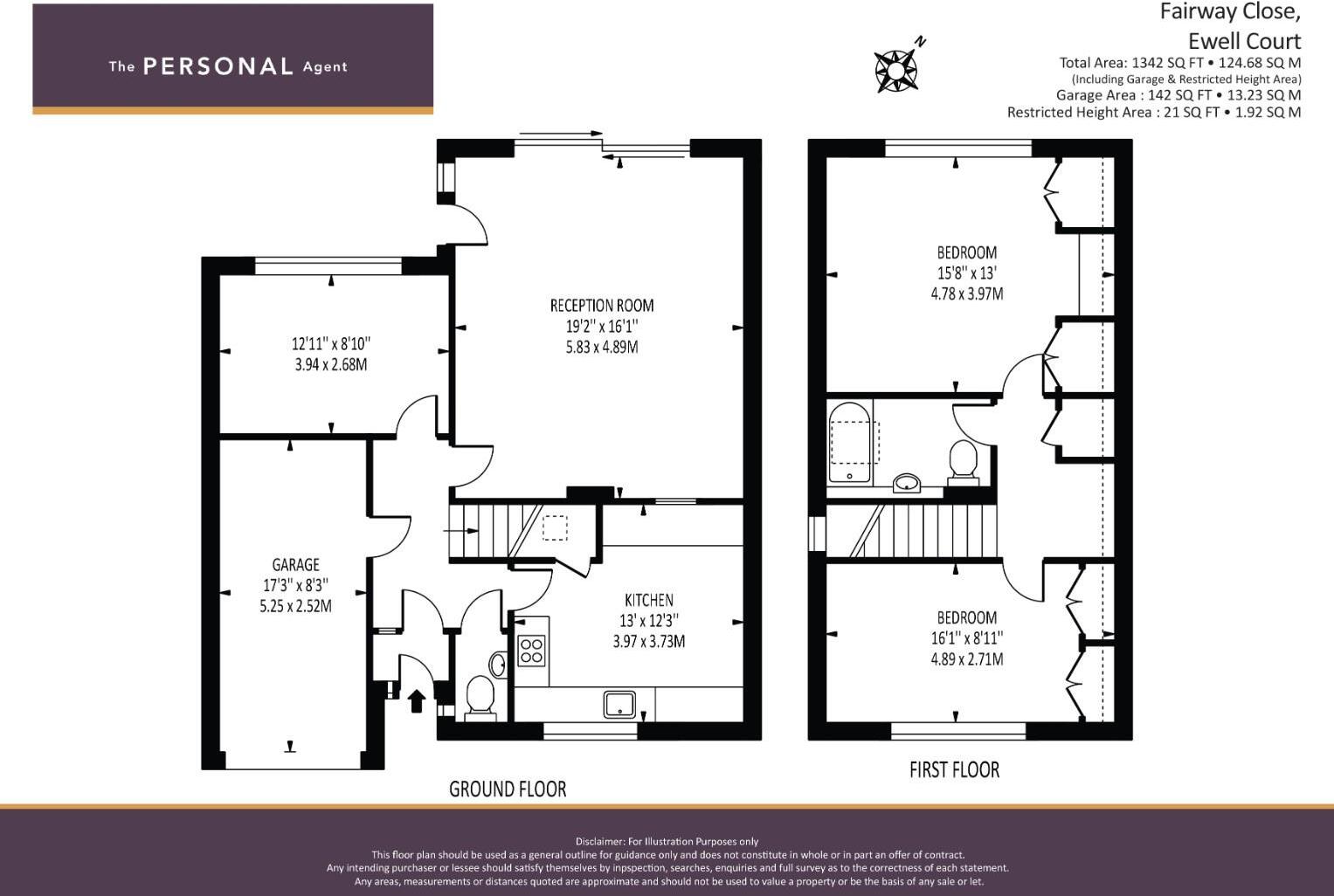 Fairway Close, Ewell Court floorplan
