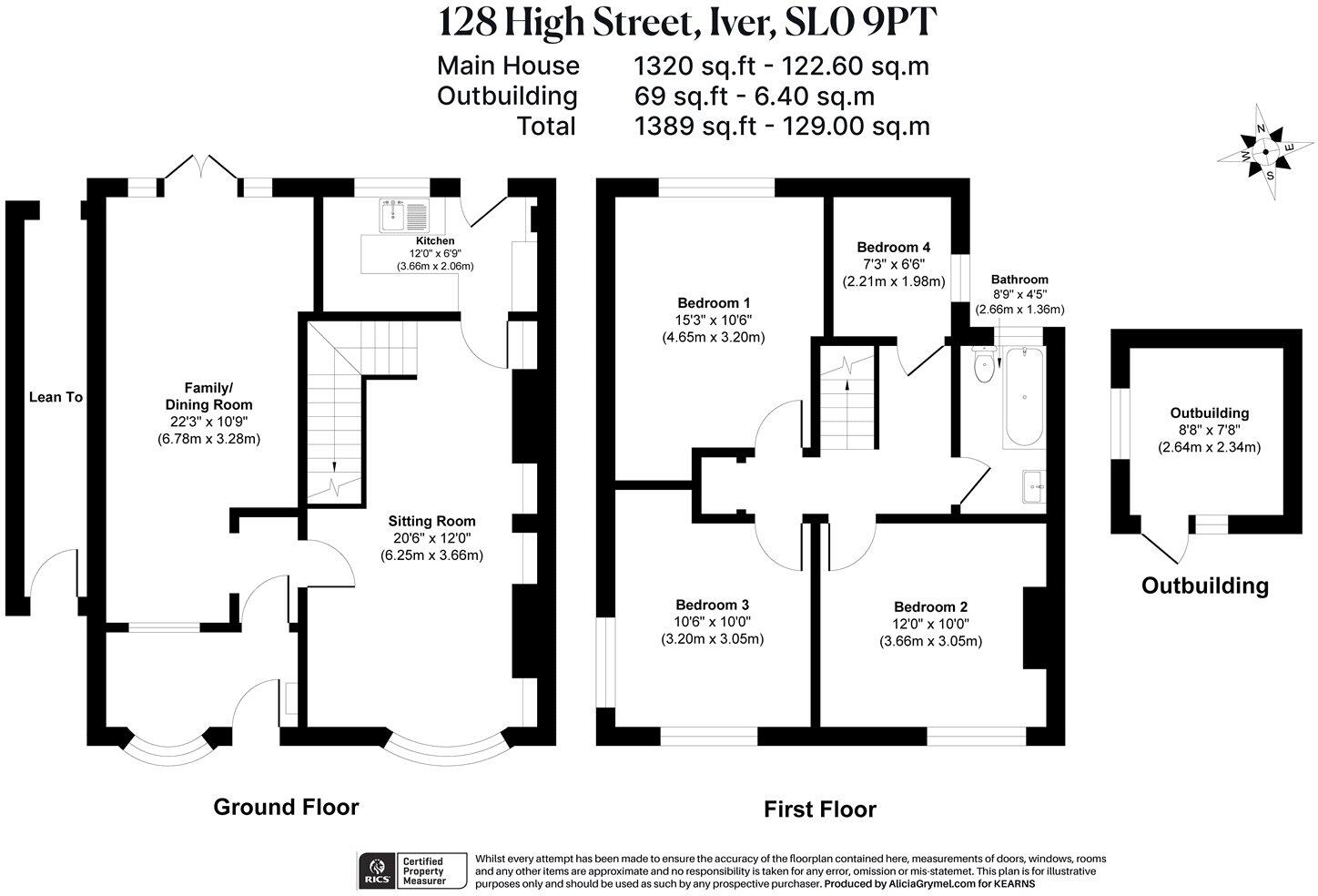 High Street, Iver, Buckinghamshire, SL0 floorplan
