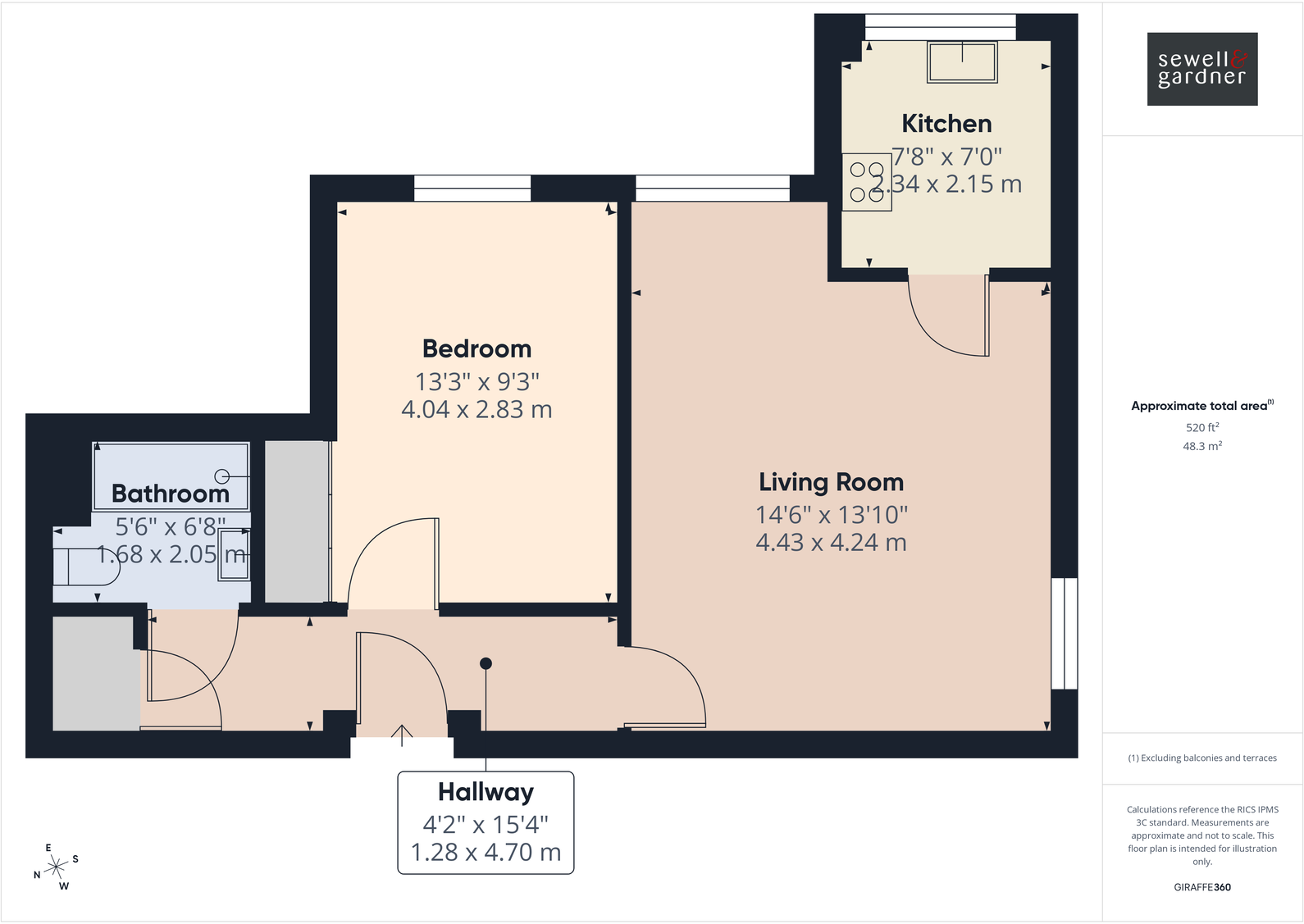 High Street, Rickmansworth, WD3 1SW floorplan