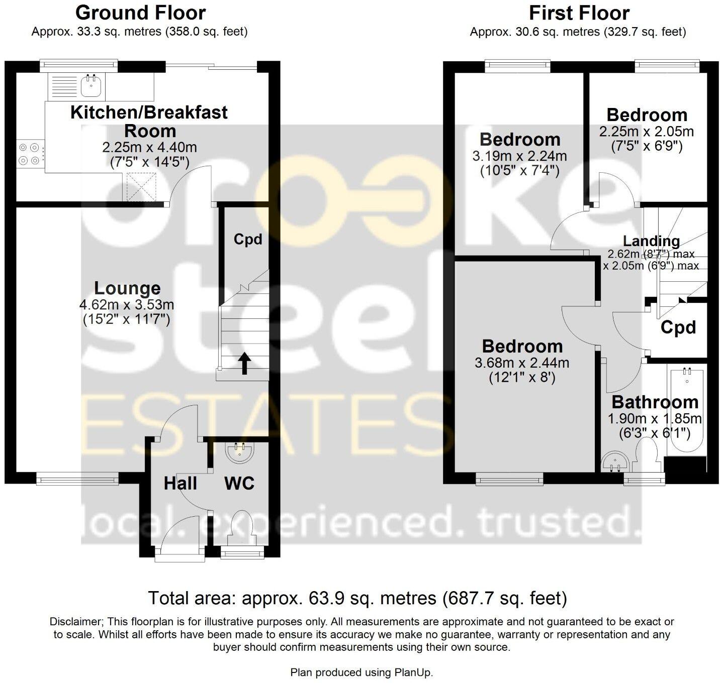 Sims Close, Ramsbottom floorplan