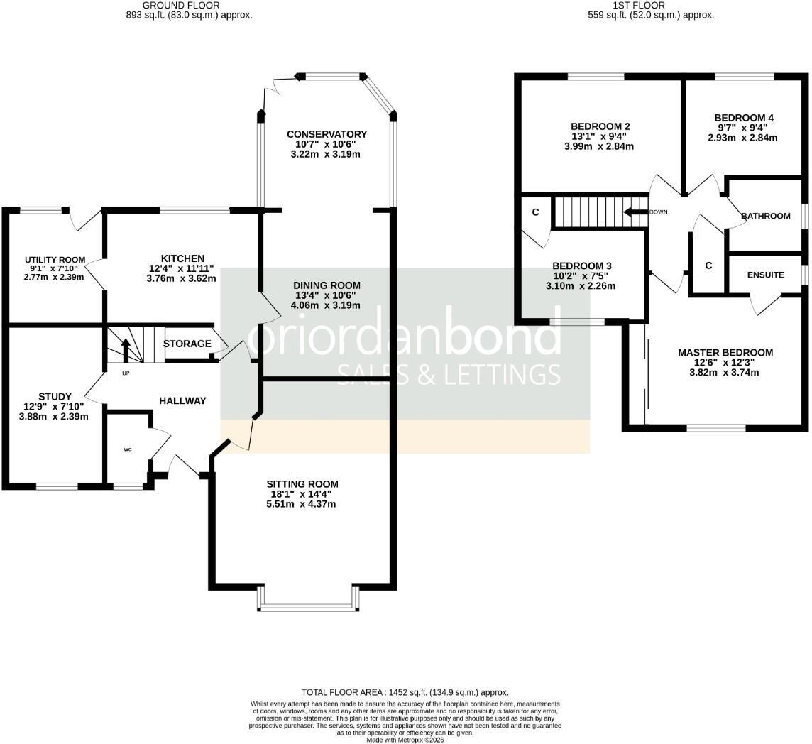 Tanfield Lane, Rushmere, Northampton NN1 floorplan