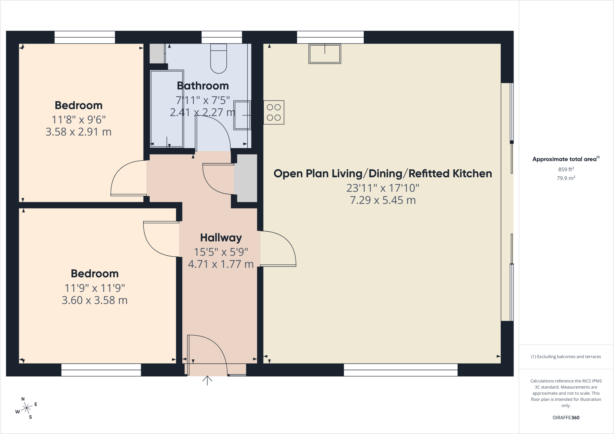 Edale Drive, Spondon floorplan
