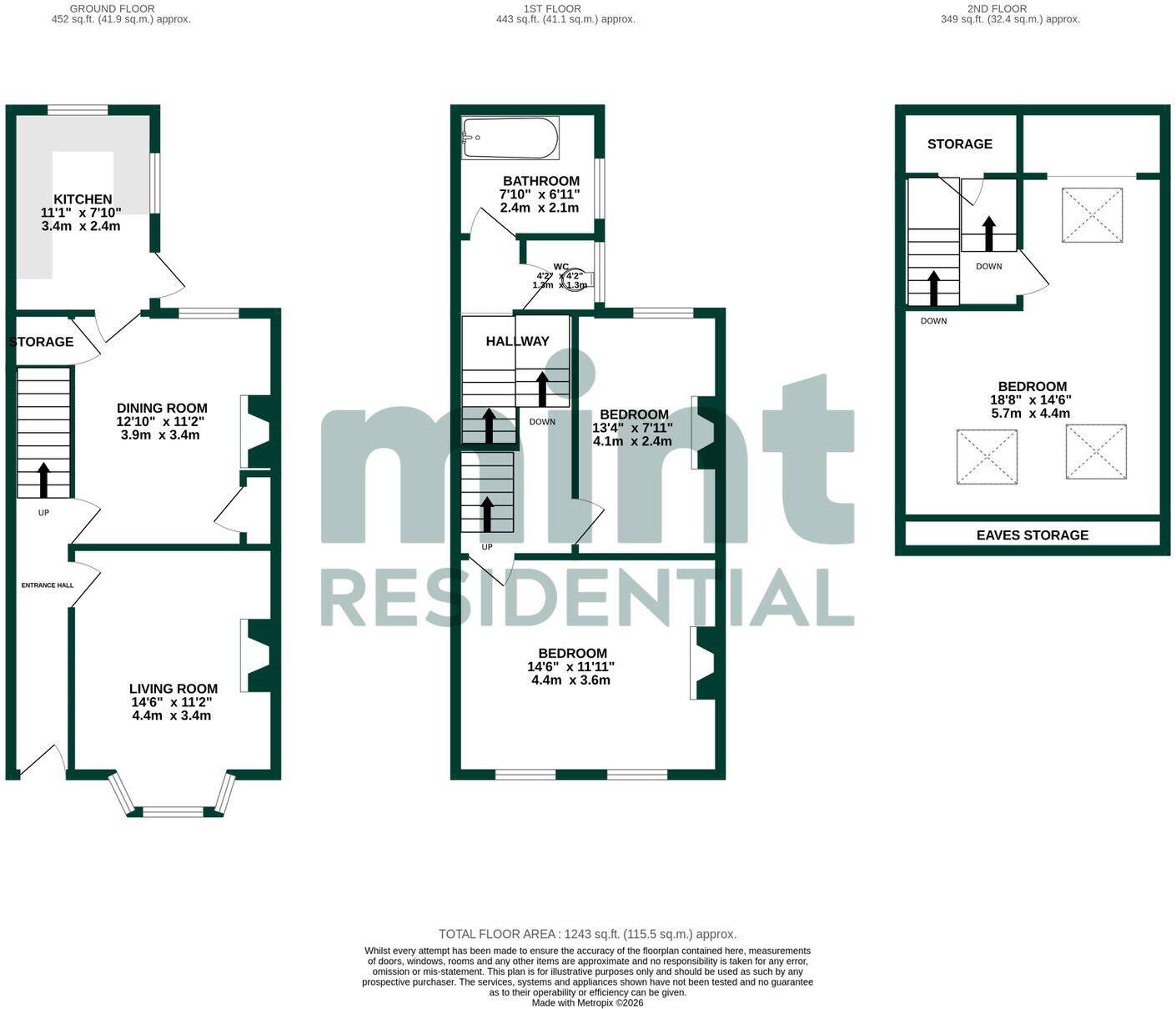 Unity Grove, Harrogate, HG1 2AQ floorplan