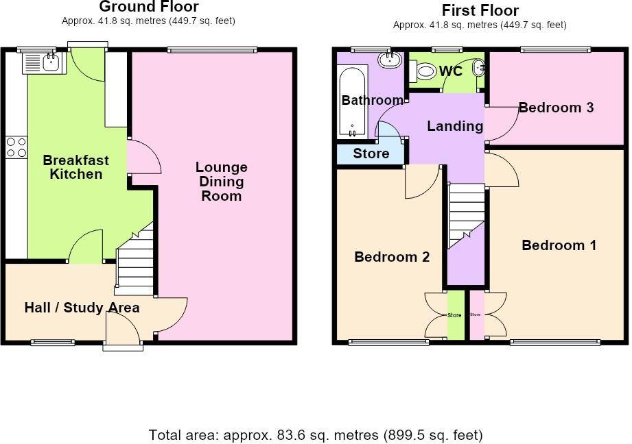 Yenton Grove, Birmingham, B24 0HZ floorplan