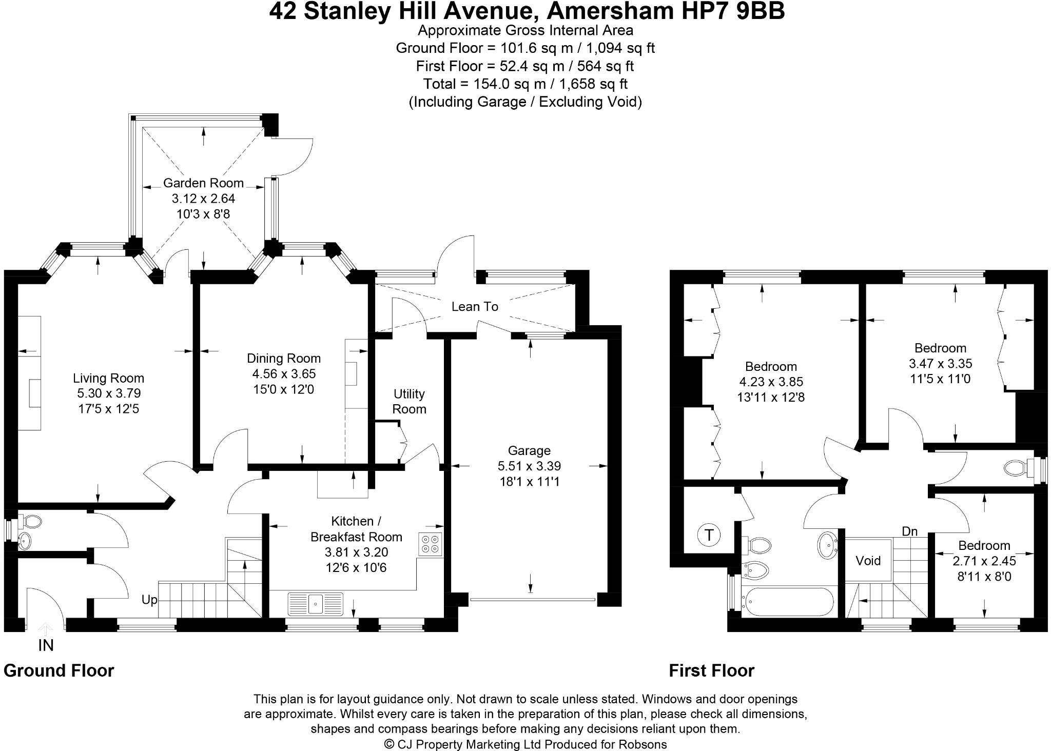 Stanley Hill Avenue, Amersham floorplan