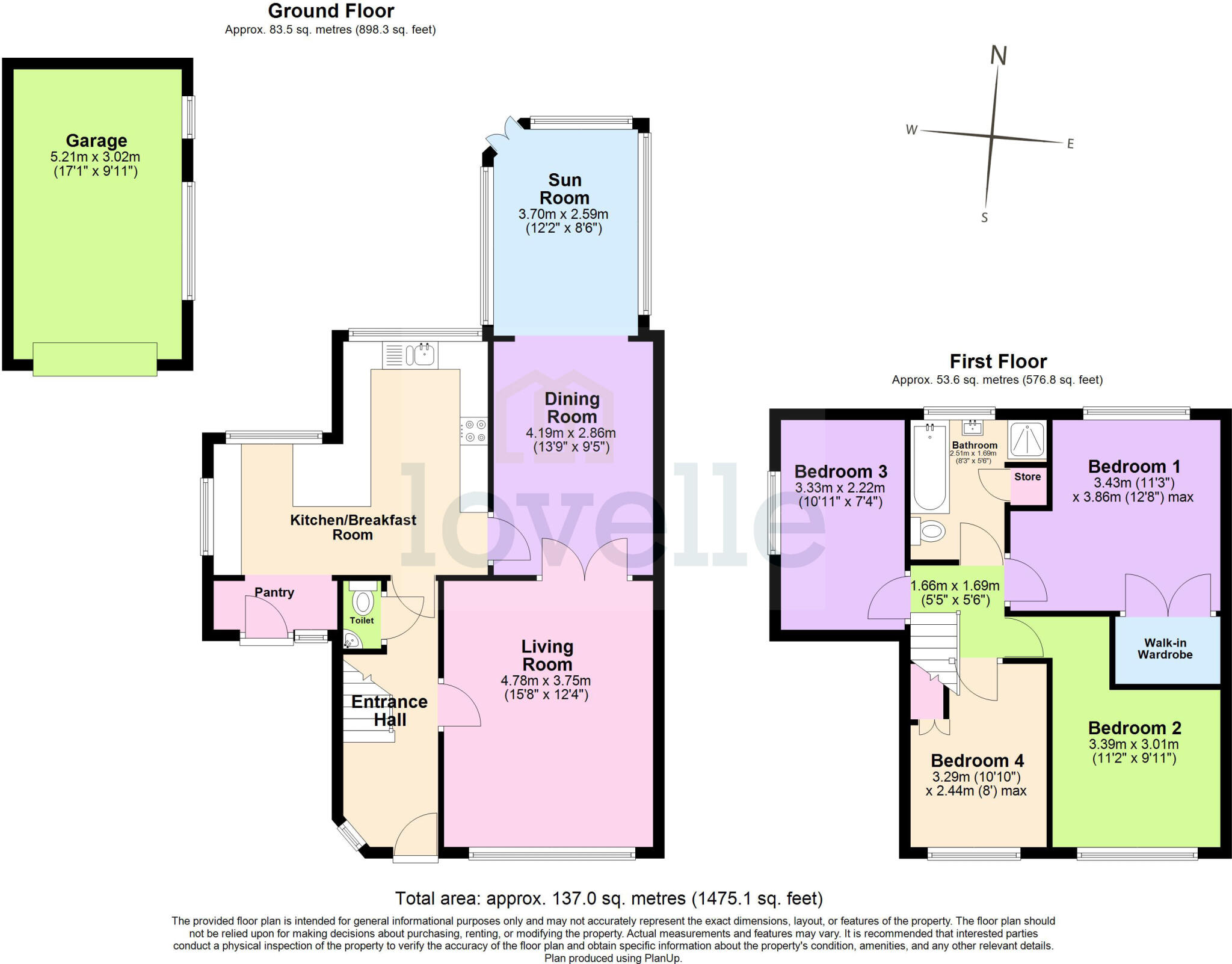 Hurst Lea Drive, Humberston, DN36 floorplan