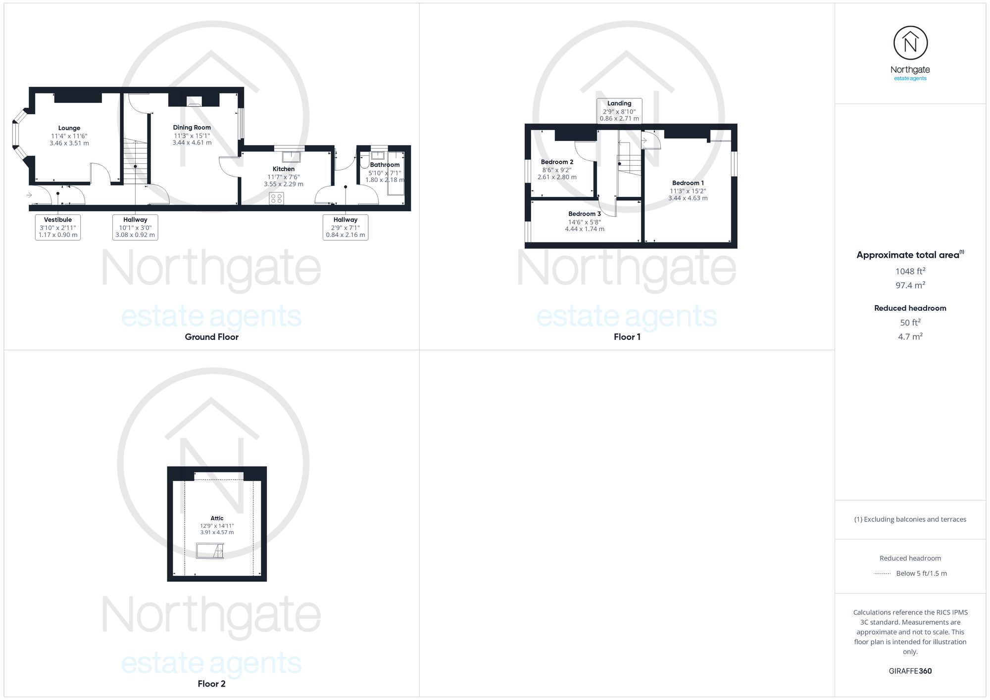 Encombe Terrace, Ferryhill, DL17 floorplan