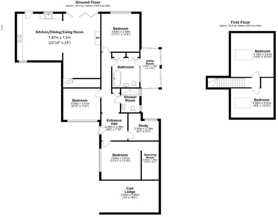 Lawshall, Bury St Edmunds, Suffolk floorplan