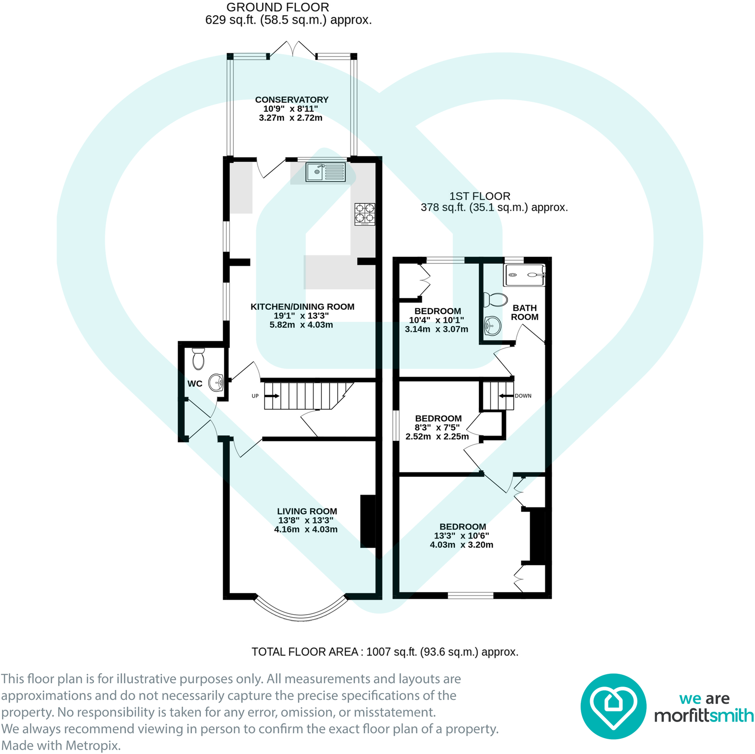 Worrall Road, Wadsley, S6 4BA floorplan