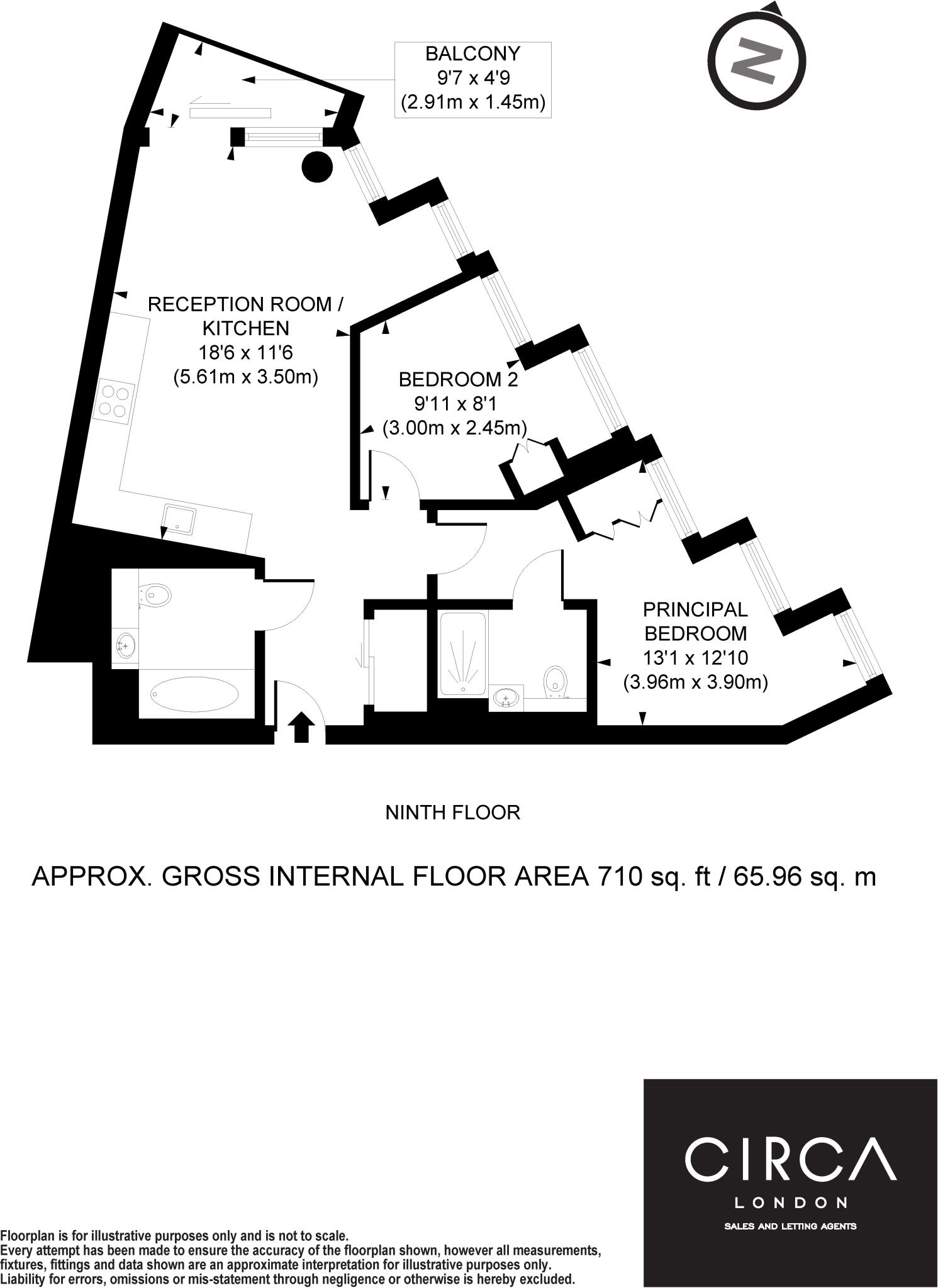 Upper Riverside, 2 Cutter Lane, SE10 floorplan