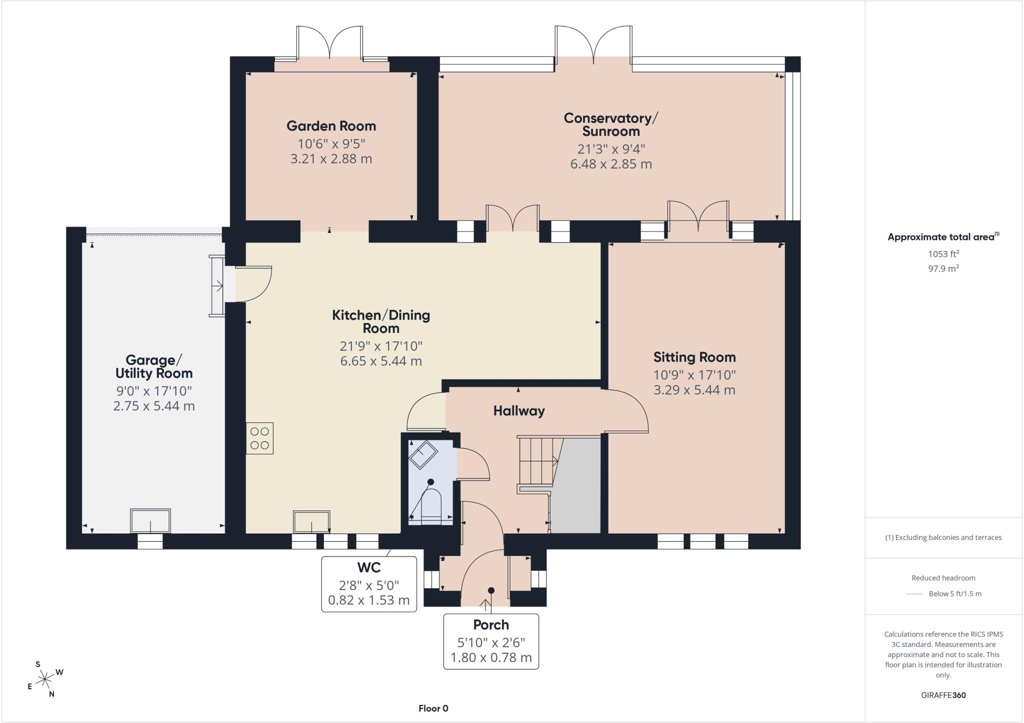 The Grove, Hallatrow, Bristol, Somerset, BS39 floorplan