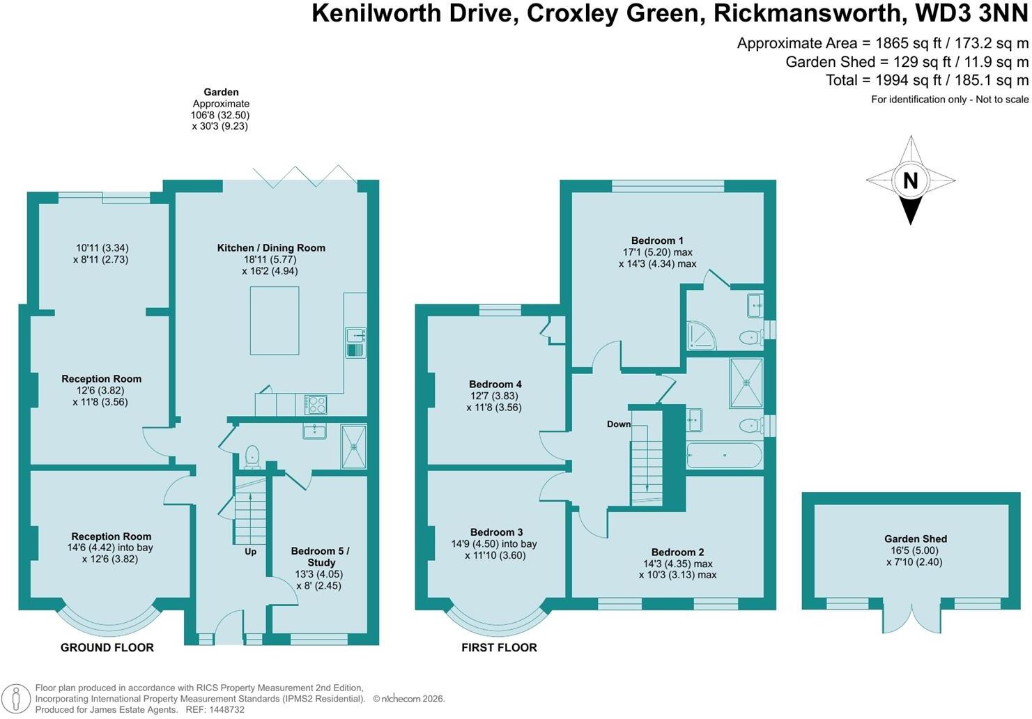 Kenilworth Drive, Croxley Green floorplan