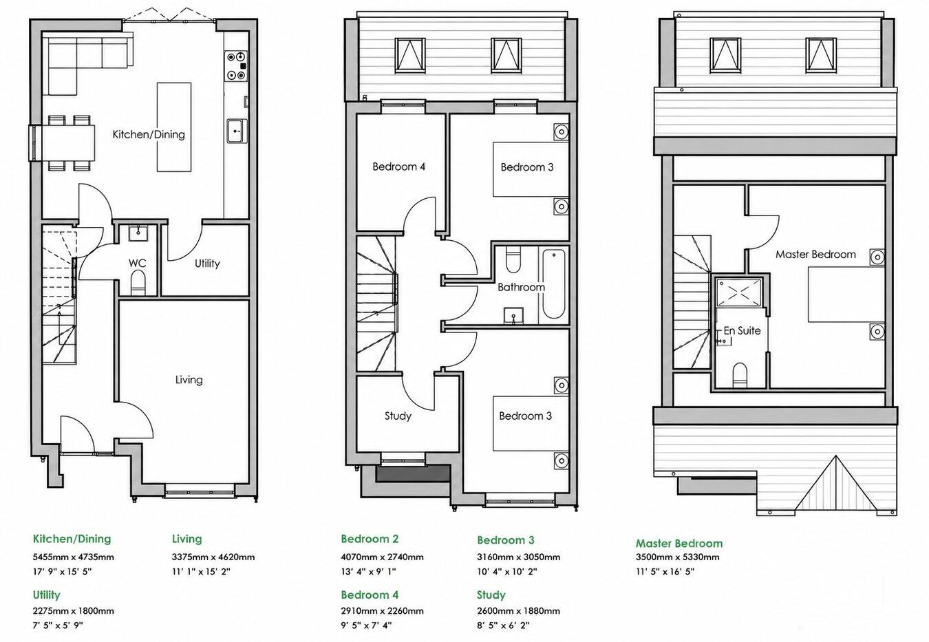 Linkside Close, Middleton, Manchester, M24 floorplan