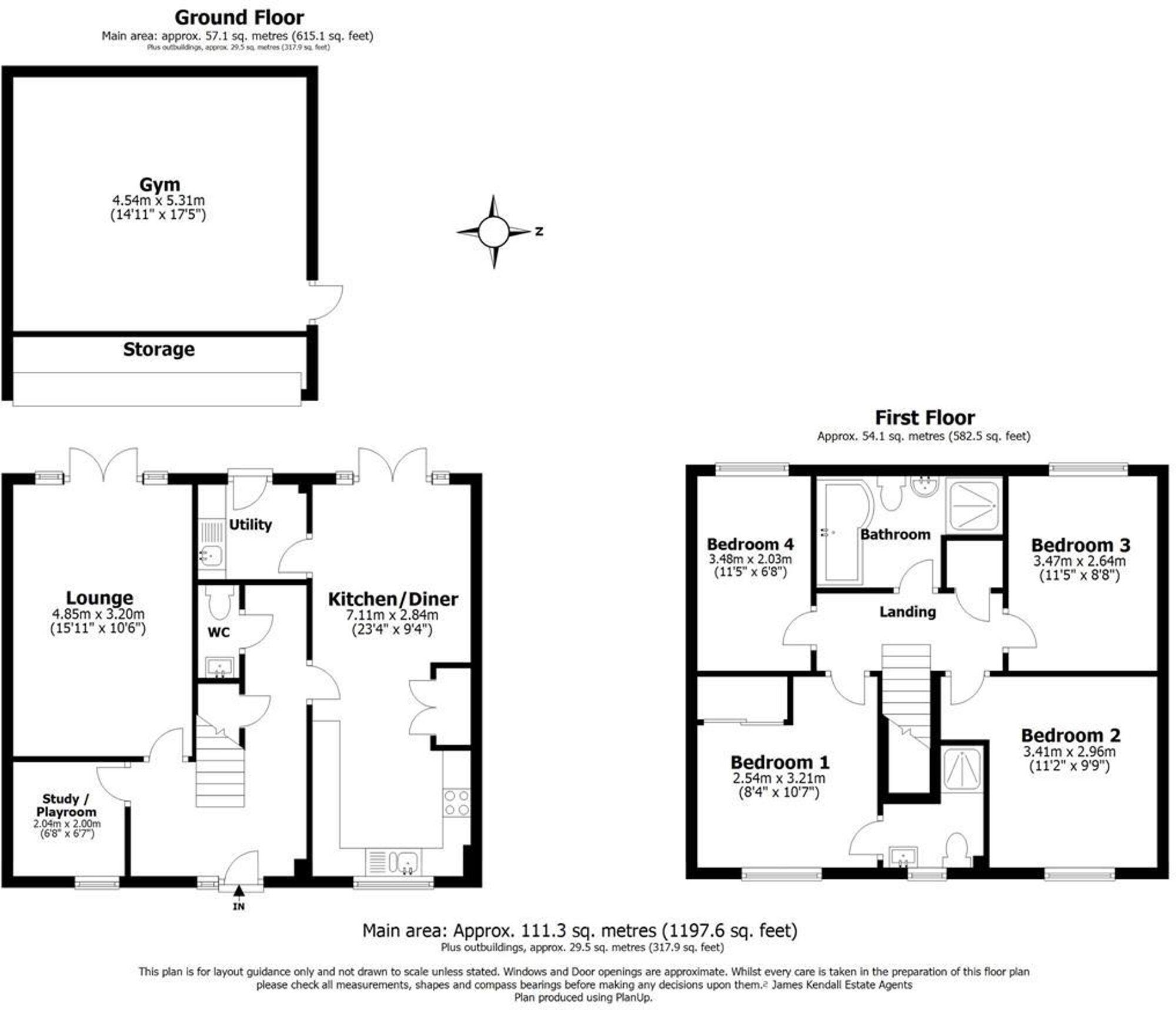 Parrott Close, Oakley, MK43 floorplan