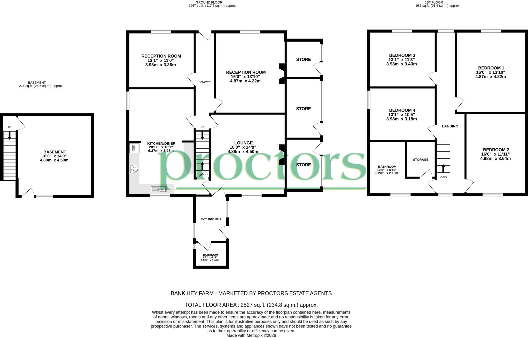 Heys Lane, Blackburn floorplan
