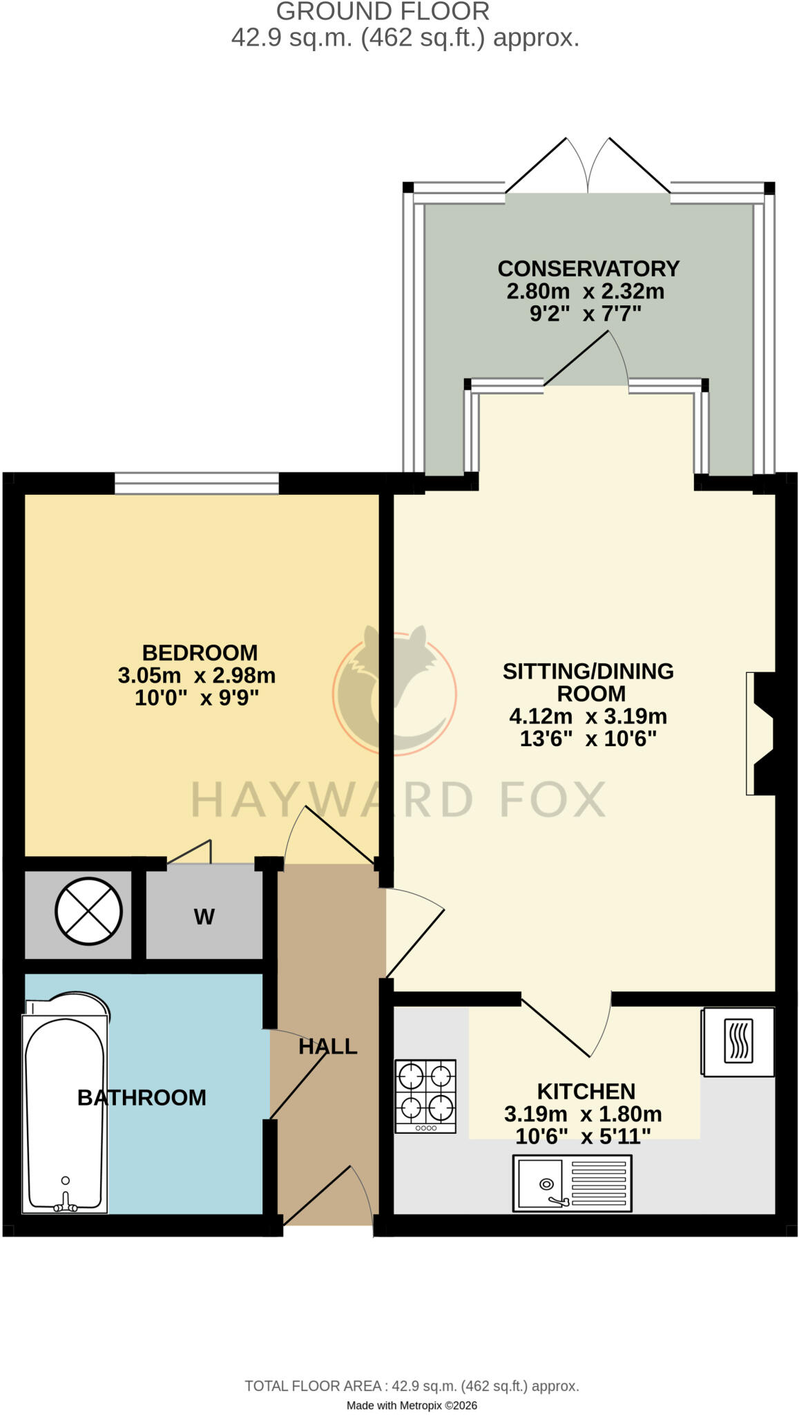Belmore Lane, Lymington, Hampshire, SO41 floorplan