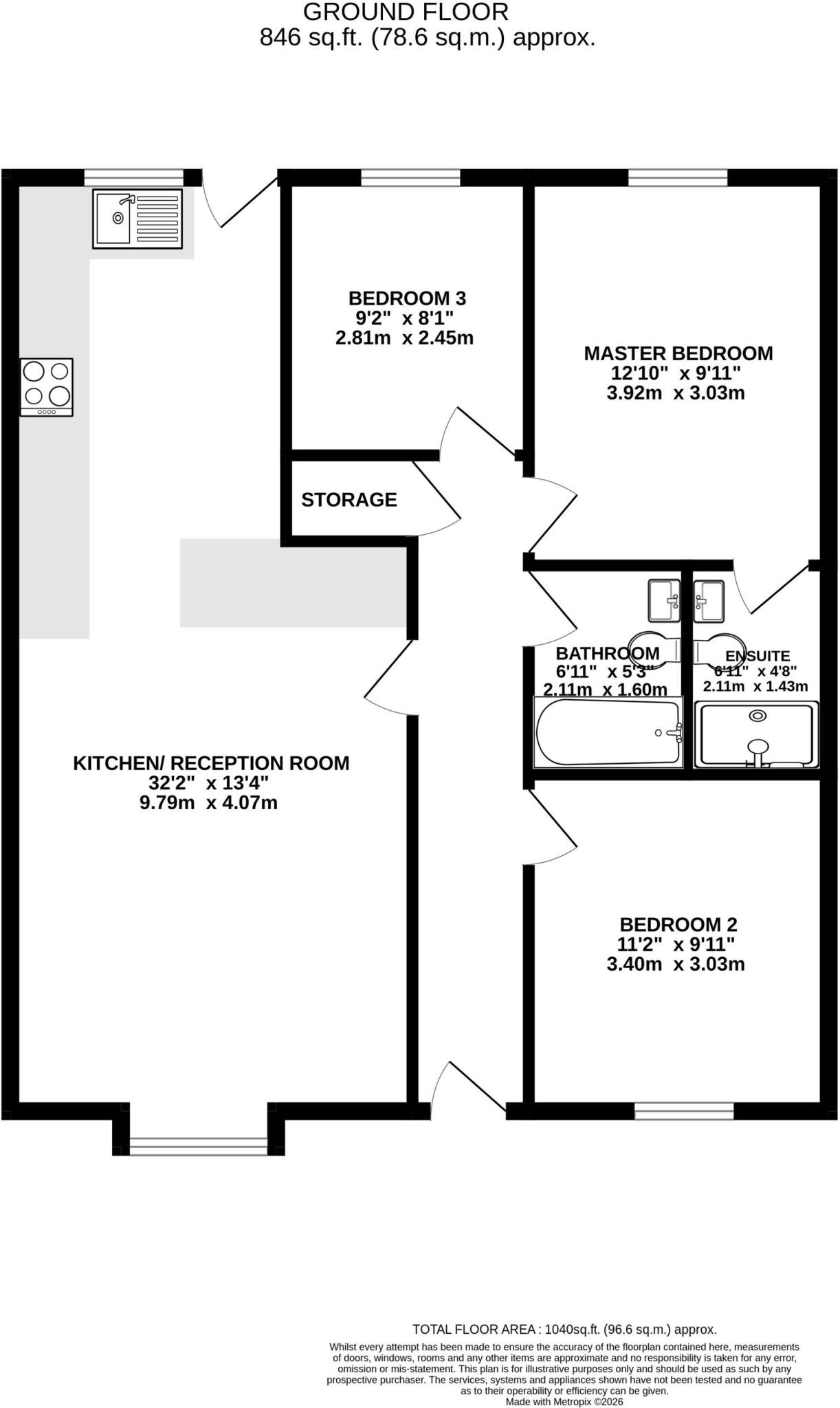 Christmas Farm, Picketts Lane, RH1 floorplan