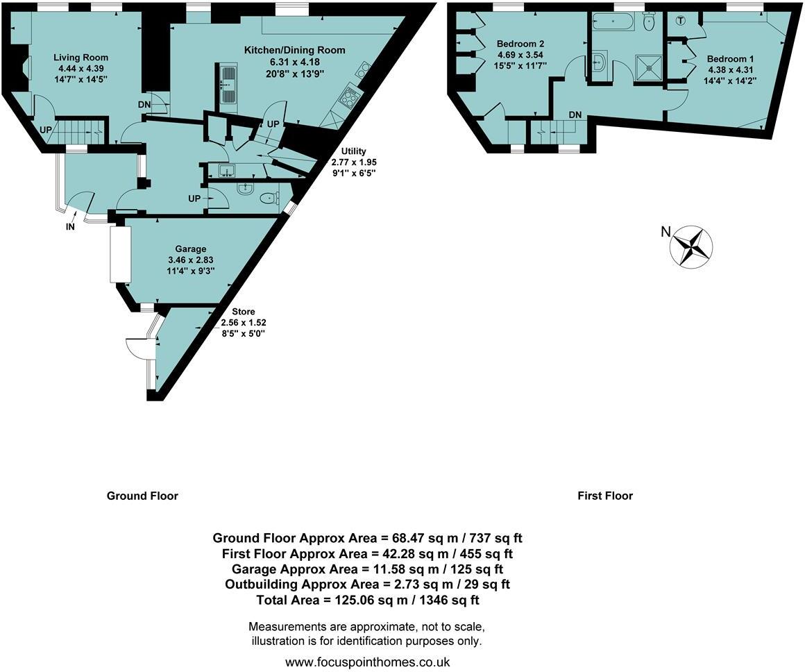 High Street, Culworth - Renovation project floorplan