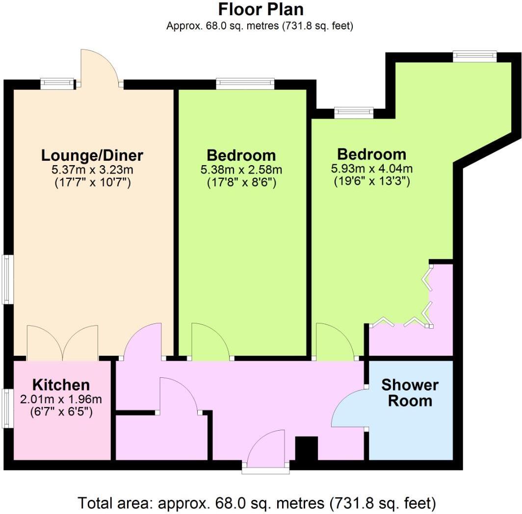 Brighton Road, Lancing floorplan