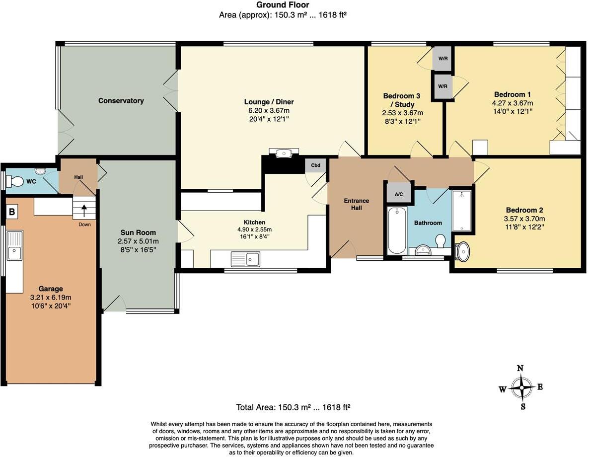 Perranwell Station, Truro floorplan