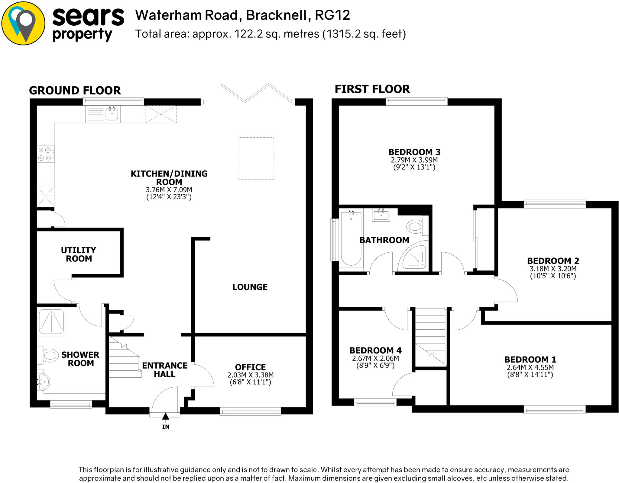 Waterham Road, Bracknell, RG12 floorplan