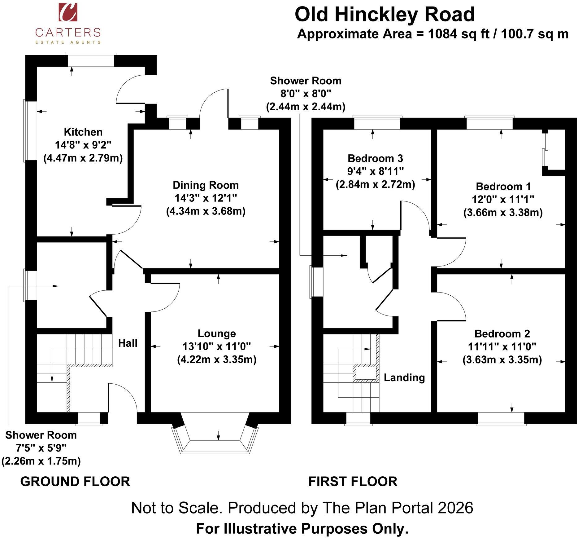 Old Hinckley Road, Nuneaton, CV10 floorplan