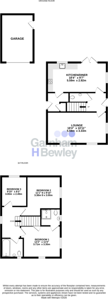 Coneyburry Grove, East Grinstead, West Sussex floorplan