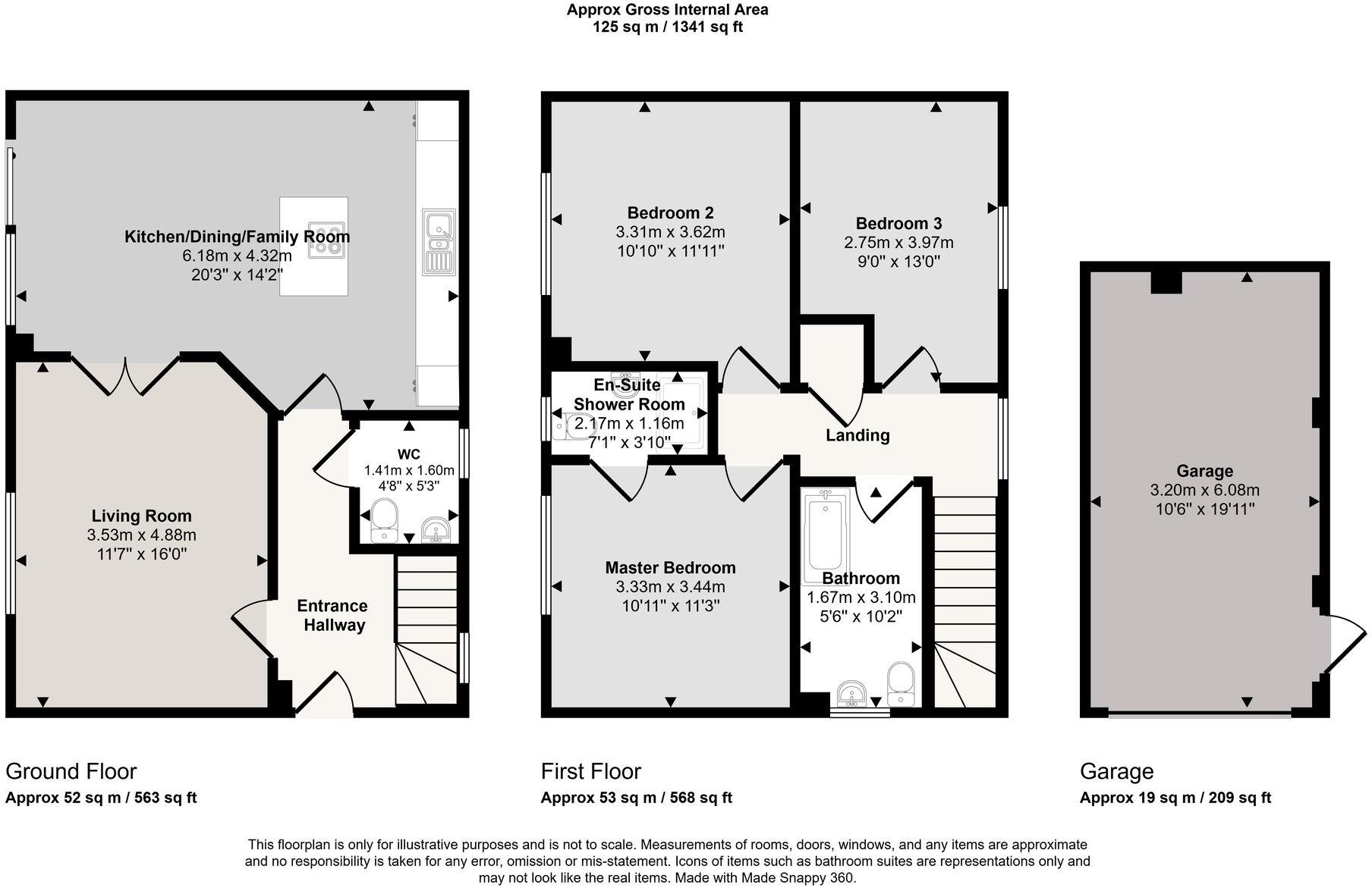 Poplar Gardens, Whittlesey, PE7 floorplan