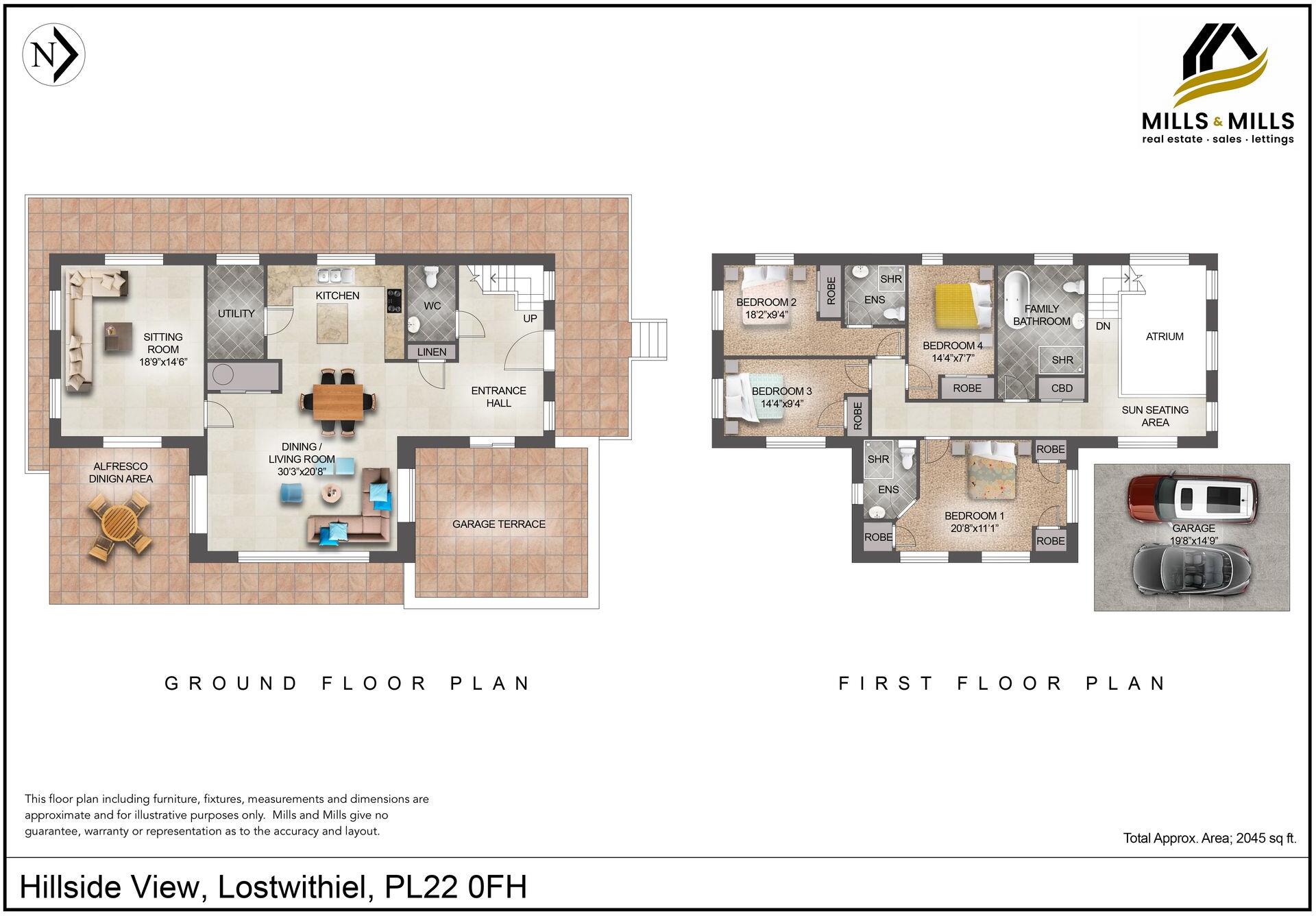 Rose Hill, Lostwithiel, PL22 floorplan